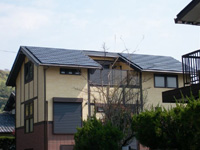 O様邸に設置した太陽光発電システム
