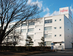 富士通長野工場。今年1月から、地中熱採熱システムを導入