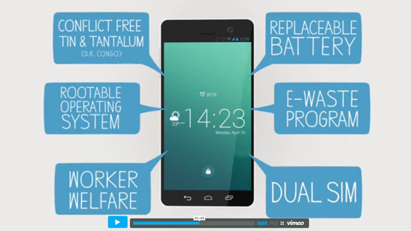 オランダ発のプロジェクト「Fairphone」（フェアフォン）