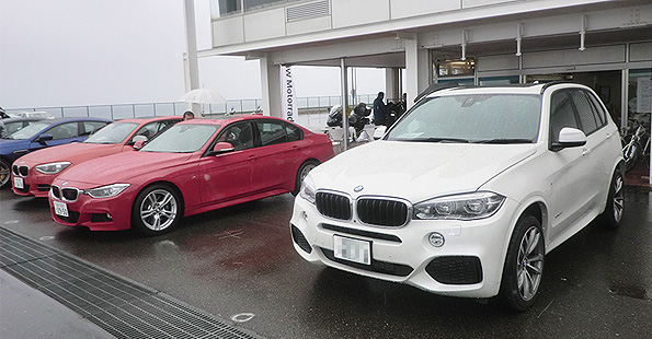 BMW Japanが開催したフルラインナップ試乗会。「M5」、「Activehybrid3」などが勢揃い。