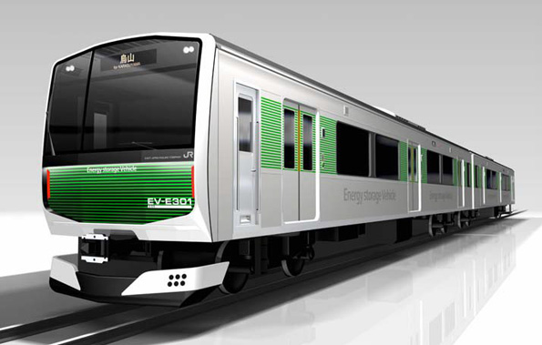 蓄電池駆動電車システムを搭載したJR烏山線の新型車両EV-E301系「ACCUM」