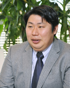 Looop代表取締役社長の中村創一郎氏