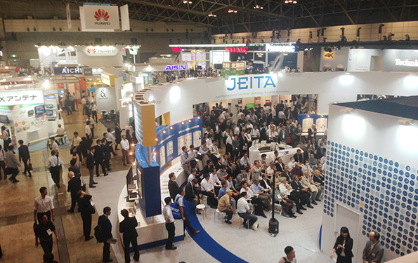 CEATEC 2014会場（幕張メッセ）