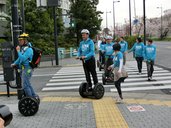 民間主体初の「セグウェイツアー in 二子玉川」開始 | 環境ビジネス