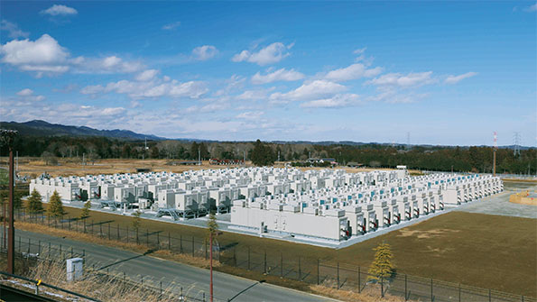 世界最大級40MW、容量40MWhの蓄電池システム