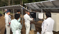 太陽光発電メンテナンス技士の実践講習