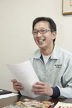 植田製油株式会社 生産本部 副部長 田原 峰男氏