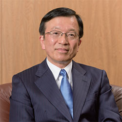 伊藤忠建材　代表取締役社長　柴田敏晶氏