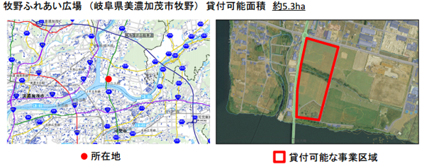 牧野ふれあい広場 メガソーラー設置予定地(岐阜県美濃加茂市牧野)