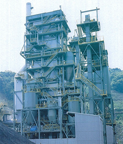JFEエンジニアリングが1980年に納入した「循環流動層(CFB)ボイラ・タービン発電プラント」(高知市) - 環境ビジネスオンライン