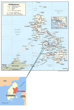 【風力発電所建設予定地】フィリピン共和国ギマラス島サンロレンソ地区