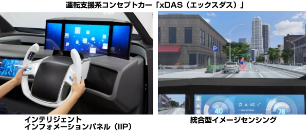 運転支援系コンセプトカー「xDAS(エックスダス)」