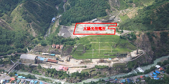 旧足尾製錬所硫酸工場跡地