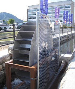 小水力発電(周流型水車)