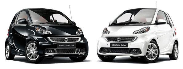 特別仕様車「smart fortwo electric drive edition black & white」