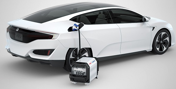 燃料電池車から電力を取り出すことができる「Honda Power Exporter CONCEPT」
