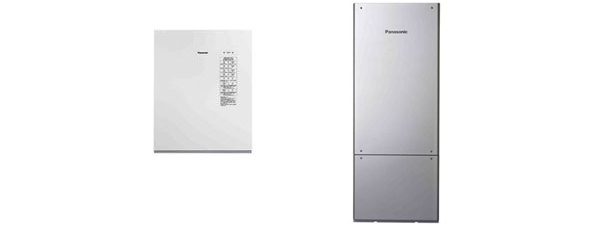 (写真左)リチウムイオン蓄電池ユニット(5.6kWh)、(写真右)パワーステーション(屋側用)