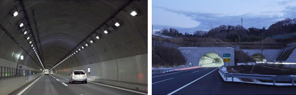 首都圏中央連絡自動車道・相模原愛川IC~高尾山IC間のトンネル