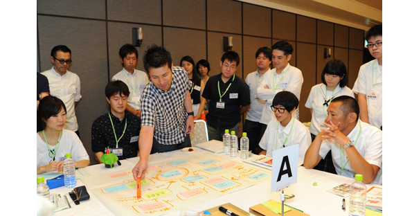市民討論会でのディスカッションの様子