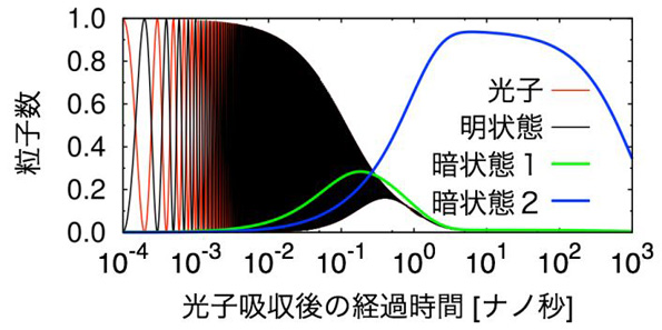 単層カーボンナノチューブにおける粒子数変化