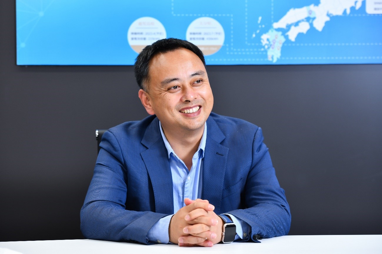 TAOKE ENERGY株式会社　代表取締役の陸 劍洲氏