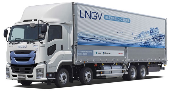 今回開発した大型LNGトラック