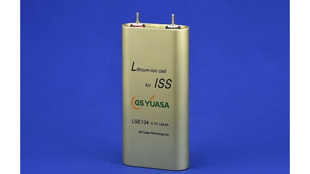 ISS 用リチウムイオン電池（セル）