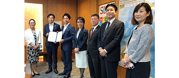 同日、小泉環境大臣との対話を実施（出所：日本気候リーダーズ・パートナーシップ）