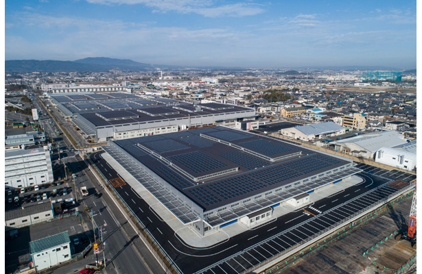10月から再エネ電力に切り替え予定の奈良工場（出所：大和ハウス工業）