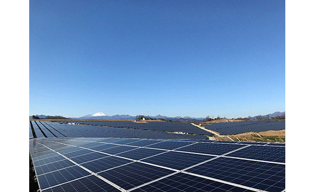 東京ガスグループが2月に取得した安中市太陽光発電所（出所：東京ガス）