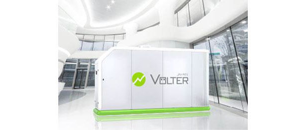 小型バイオマス熱電併給設備「Volter」（出所：フォレストエナジー）