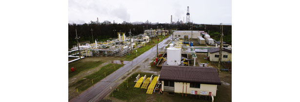 東新潟ガス田（出所：石油資源開発）