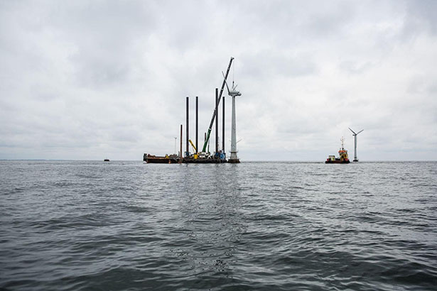 操業を終了したVindeby洋上風力発電所（出所：オーステッド）