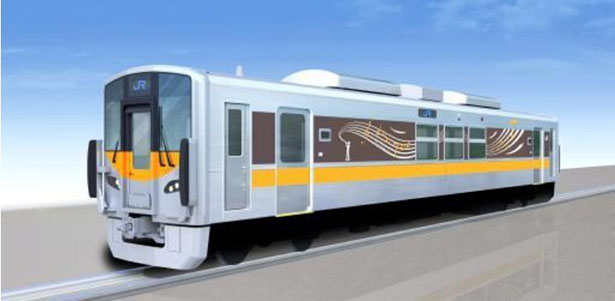 新型電気式気動車（DEC700）イメージ（出所：西日本旅客鉄道）