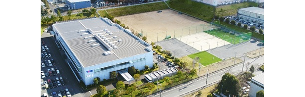 同増築中の京都東事業所の新棟には太陽光発電システムが設置される予定（出所：TOWA）