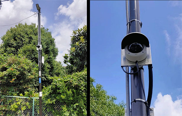 杉並区に設置された「IoT街路灯管理システム」（出所：日本電気）