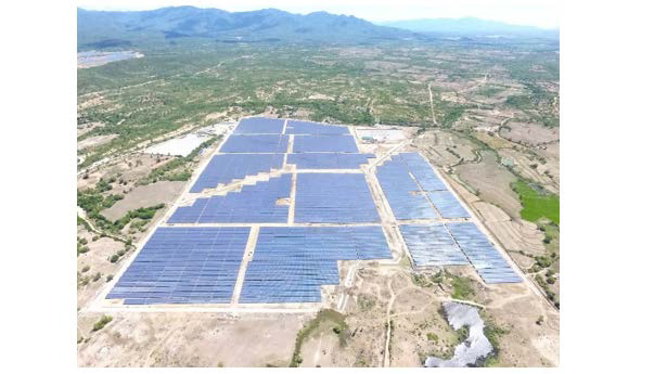 Nhi Ha 1太陽光発電所（50,000kW）（出所：中部電力）