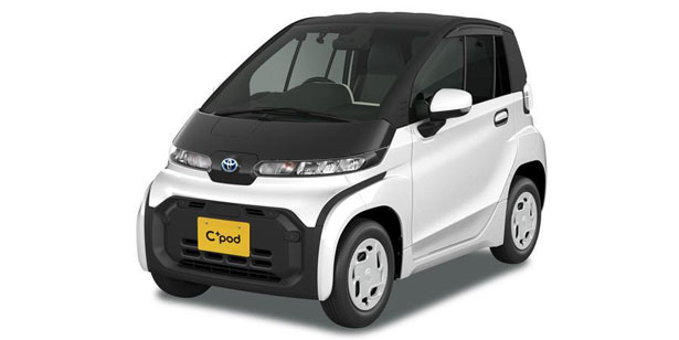 超小型EV「C+pod」グレードGオプション装着車（出所：トヨタ自動車）