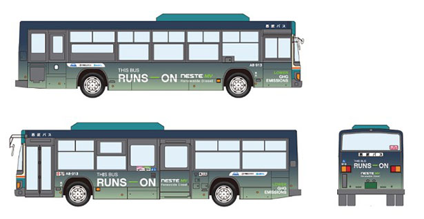 RDを使用して運行するバス（外観イメージ）（出所：西武バス）