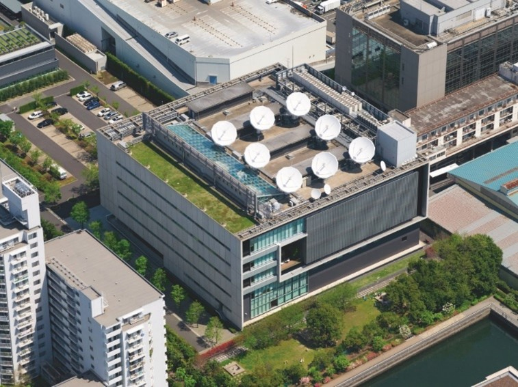 スカパー東京メディアセンター（TMC：Tokyo Media Center）（出所：スカパーJSATホールディングス）