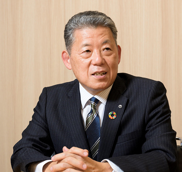 NTTアノードエナジー株式会社 代表取締役社長 岸本 照之氏