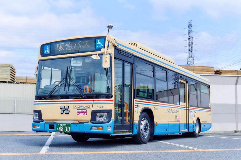 実証に使用するバスのイメージ（出所：阪急バス）