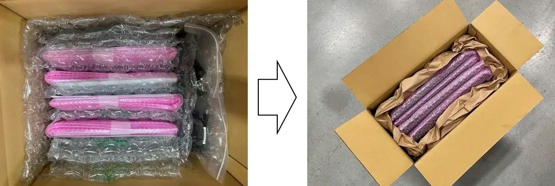 荷姿(出所:パシフィックネット)