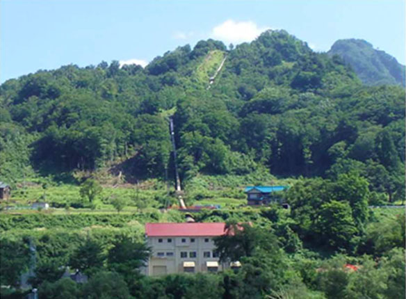 長者原発電所(出所:東北電力)