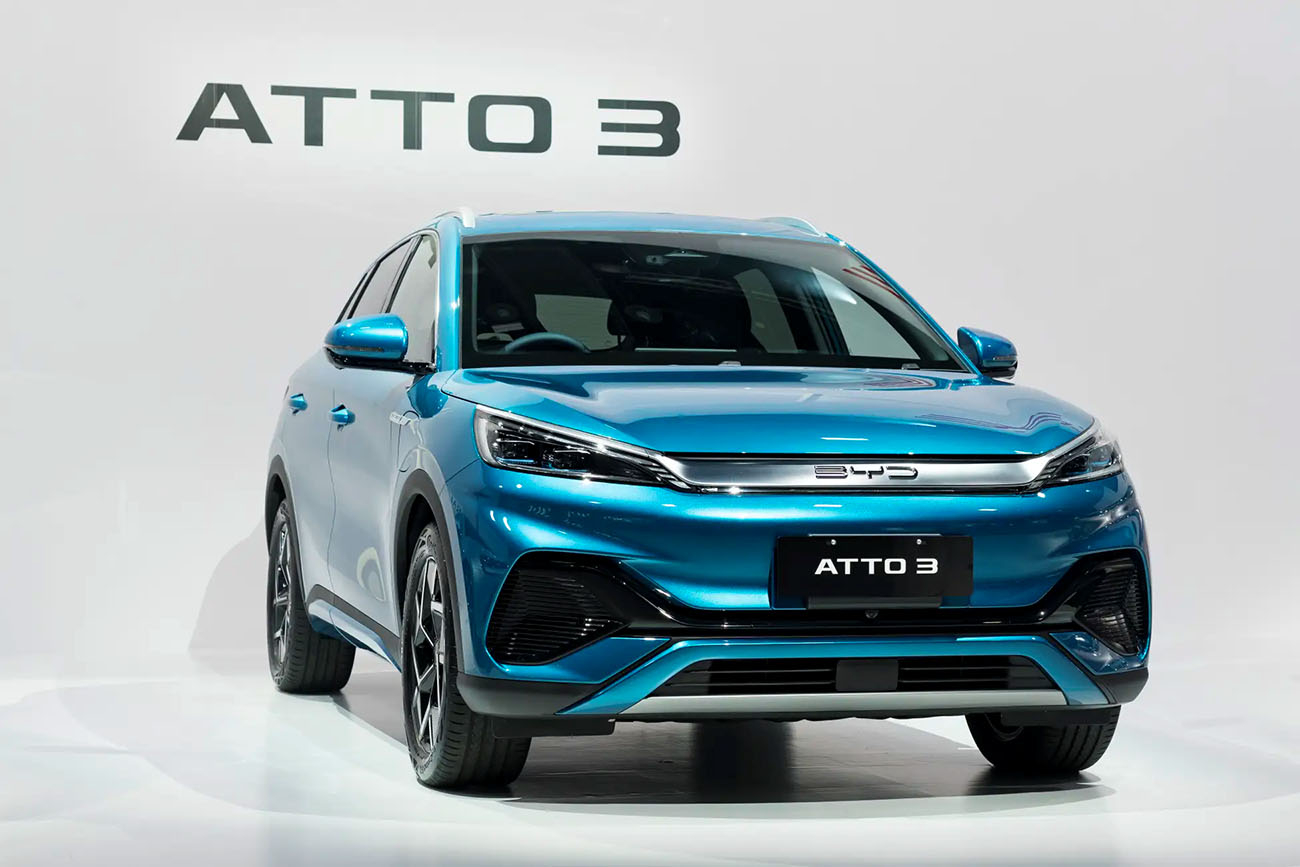 e-SUV BYD ATTO 3(出所:ビーワイディージャパン)