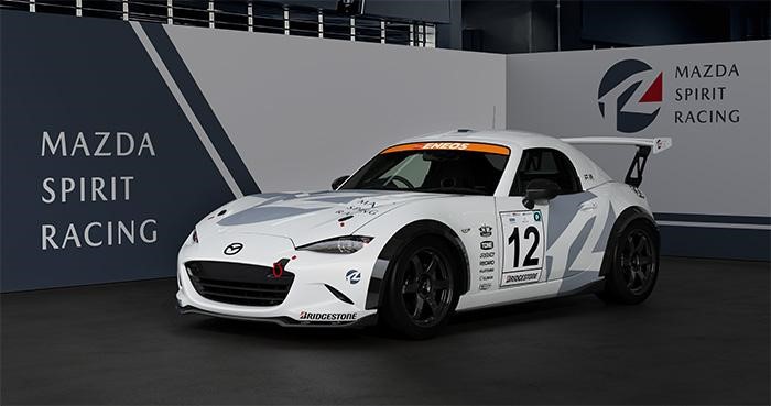 MAZDA SPIRIT RACING ROADSTER CNF concept（12号車）（出所：マツダ）