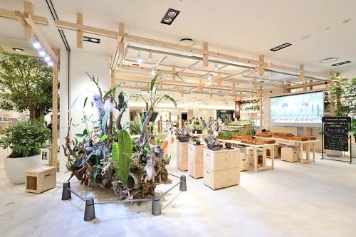 阪急うめだ本店８階「GREEN　AGE」（出所：エイチ・ツー・オー リテイリング）