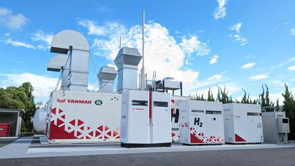 「YANMAR CLEAN ENERGY SITE」の全景（出所：ヤンマーエネルギーシステム）