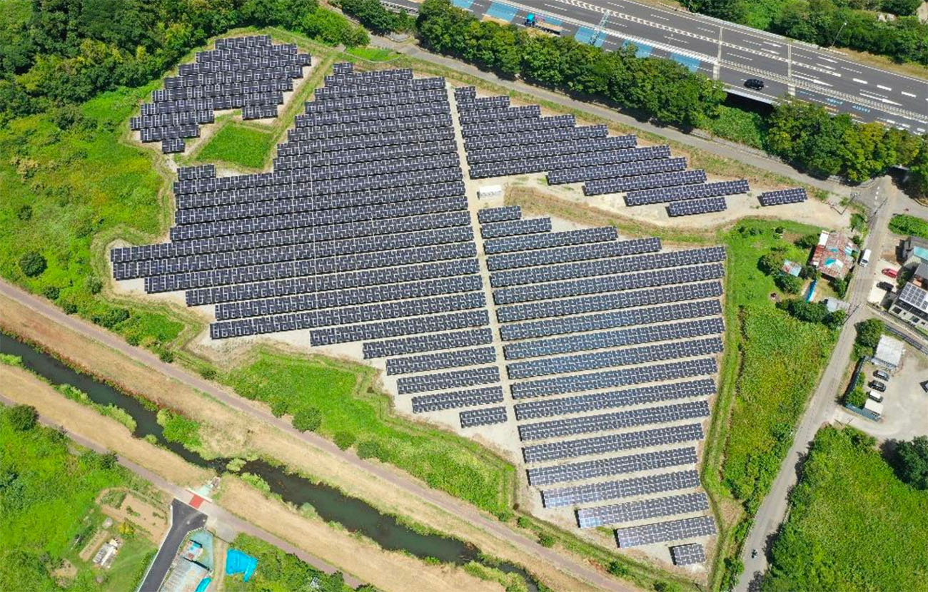  千葉県千葉市若葉区大宮町発電所（2.0MW）（出所：ヒューリック）