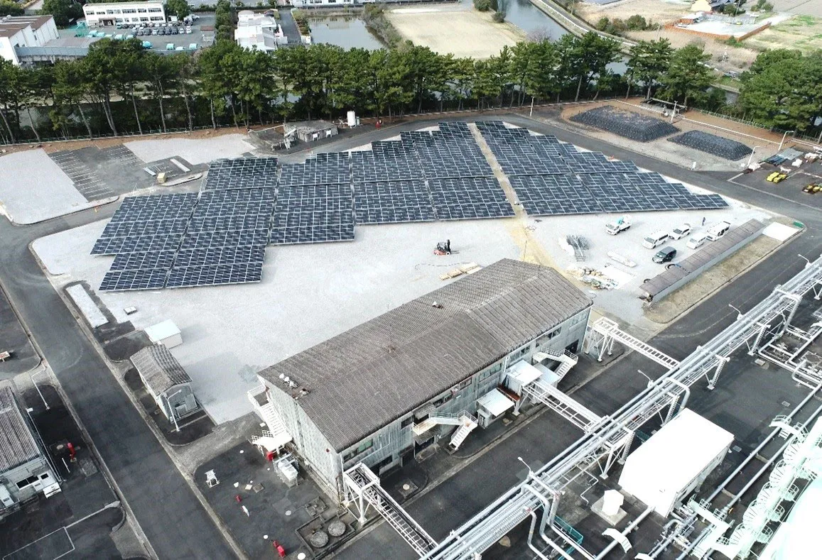 豊橋供給センター太陽光発電所（出所：サーラコーポレーション）